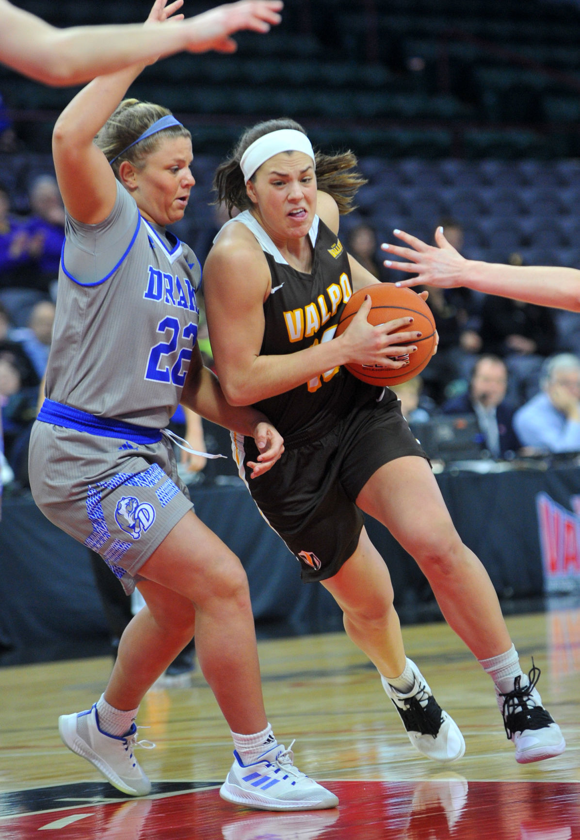 Valparaiso vs Drake at the 2019 Missouri Valley Conference Women's Basketball Tournament